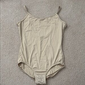 Body Wrappers tan leotard
